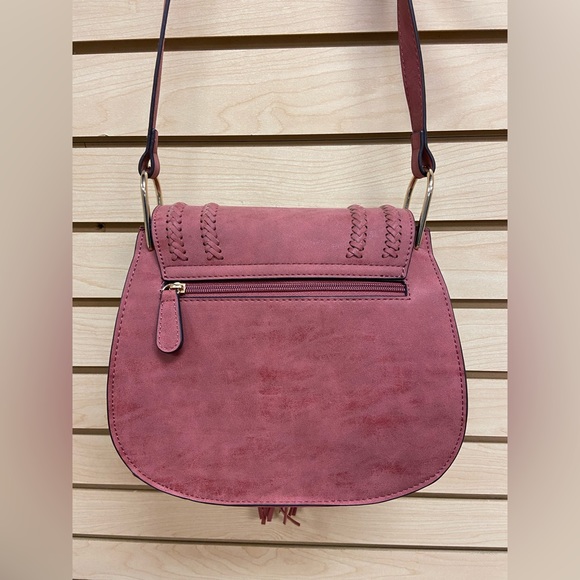 NWT LA TIQUE WOMEN AMAZING VEGAN LEATHER HANDBAG - Picture 5 of 8